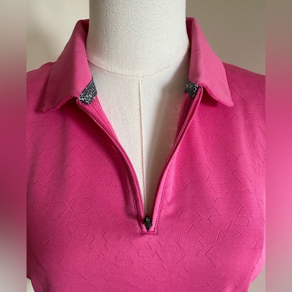 Puma Pink Golf/Tennis Shirt - Medium - Picture 2 of 6